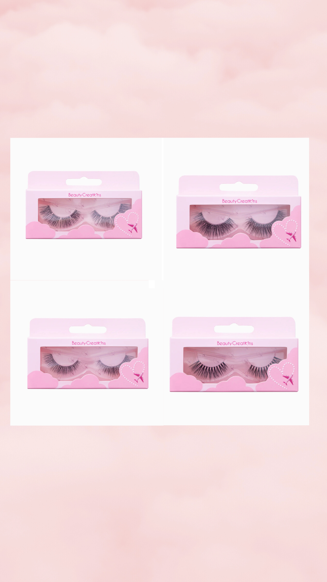 BEAUTY CREATIONS - TAKE ME SOMEWHERE LASHES COLLECTION