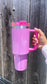 Barbie Pink 40OZ Tumbler w/Straw