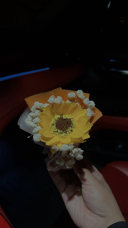 Mini Flower Bouquet Car Freshner