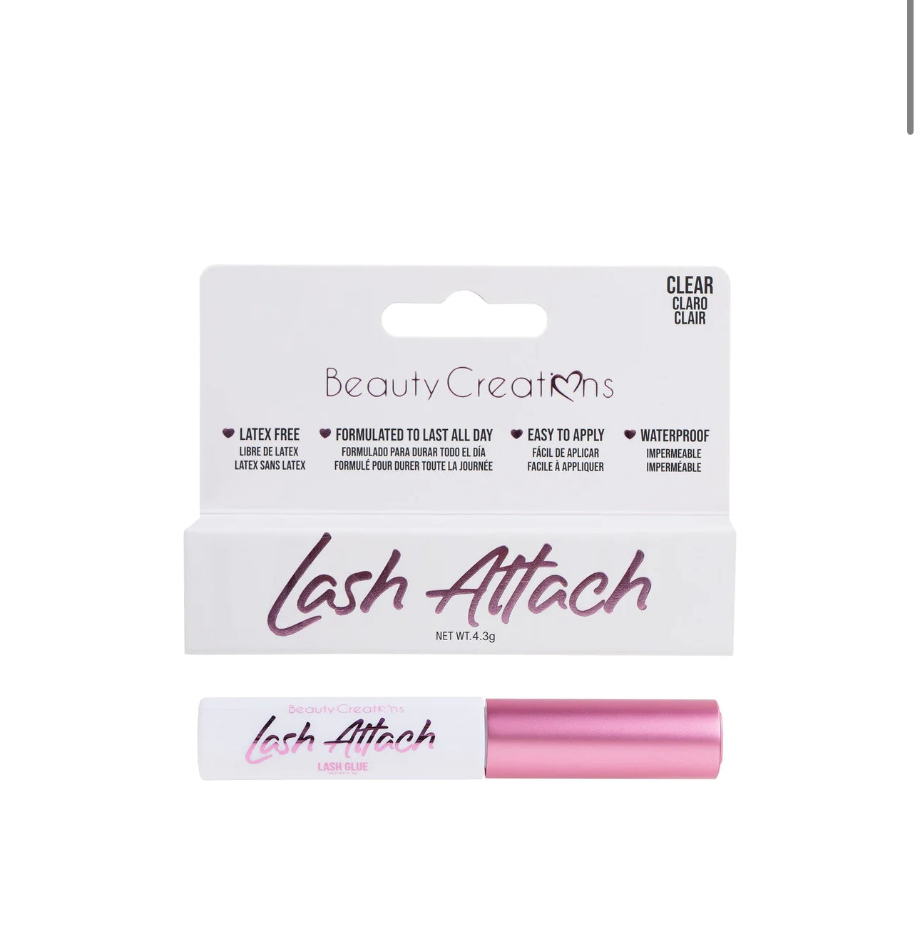 BEAUTY CREATIONS LASH ATTACH GLUE - APPLICATOR