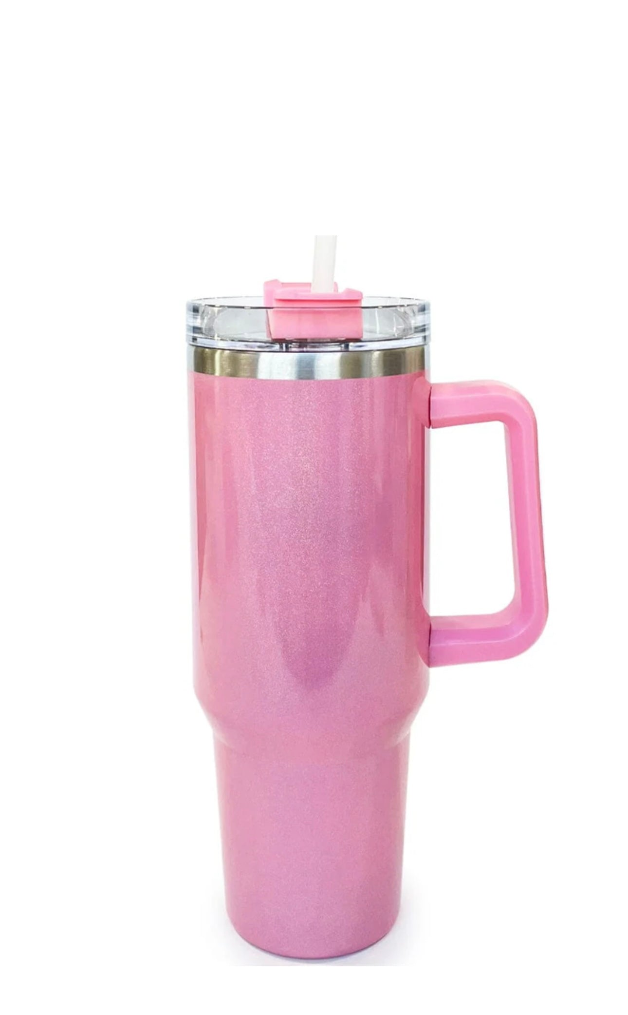 MERMAID COLORED TRAVEL CUP 40OZ - PINK