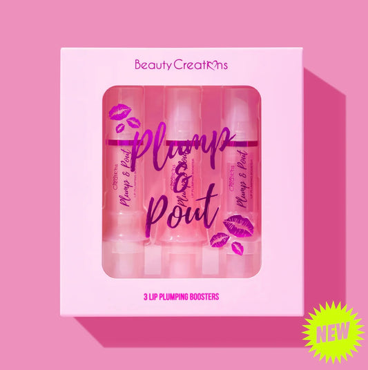 BEAUTY CREATIONS - PLUMP & POUT LIP PLUMPING BOOSTERS (3 PACK)