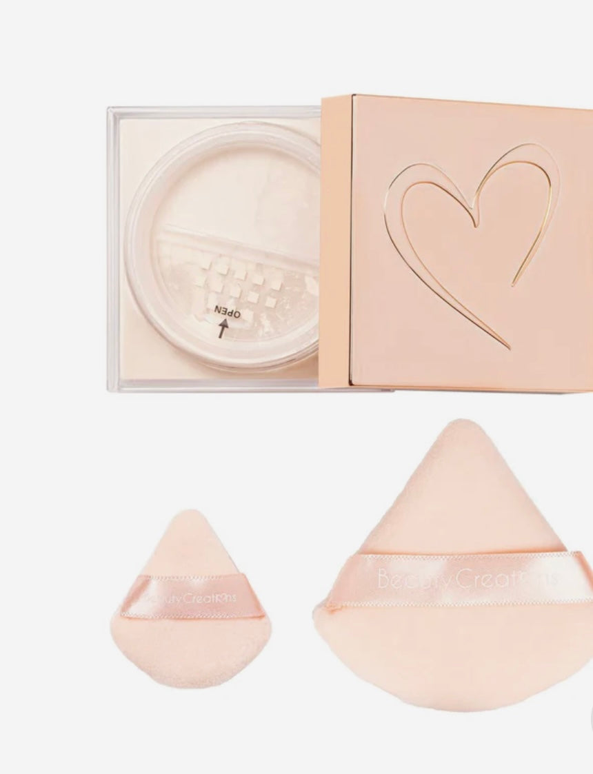 BEAUTY CREATIONS - BYE FILTER SETTING POWDER + PUFF SET