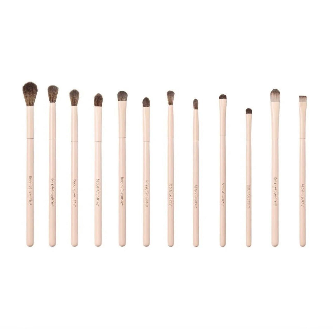 BEAUTY CREATIONS - NUDE X 12 BRUSH SET