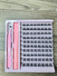 Individual Eyelash Clusters Kit with Bond and Tweezers